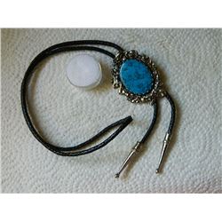 ROPE TIE - BLUE TOURQUOISE STONE