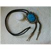 Image 1 : ROPE TIE - BLUE TOURQUOISE STONE
