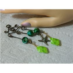PENDANT - GEMSTONE BEADS & STAR FISH