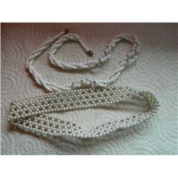 NECKLACE - PEARLS? - 2 TTL