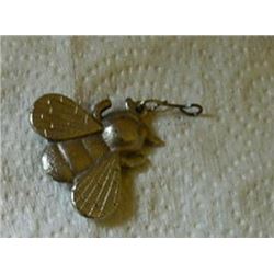 LARGE METAL BUG - BUMBLE BEE - WITH HOOK