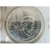 Image 1 : SILVER COIN - $5 FACE VALUE - 1 TROY OUNCE - 2009