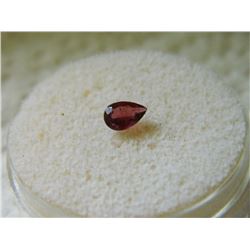 GEMSTONE - PEAR FACETETED GARNET 6.1L X 4.0W X 2.5H mm - ~CT