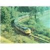 Image 3 : FRAMED PICTURE - CN - "SUPERCONTINENTAL IN THE CANADIAN ROKIES"