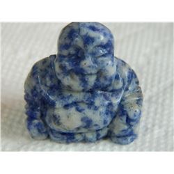 HAND CRAFTED CARVED LAPIS LAZULI BUDDHA - ~150 ct