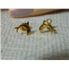 Image 2 : EARRING - SURGICAL STEEL - DOLPHINS