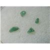 Image 2 : GEMSTONES - 4 NATURAL ROUGH CUT EMERALDS