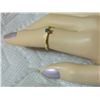 Image 3 : **** FEATURE ITEM **** RING - GENUINE BLUE DIAMOND SOLITAIRE IN 14KT SOLID YELLOW GOLD SETTING - INC