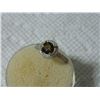 Image 5 : **** FEATURE ITEM **** RING - 3/4 CARAT SMOKEY TOPAZ & 42 CREATED WHITE SAPPHIRE IN 925 STERLING SIL