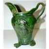 Image 1 : GREEN ART POTTERY PITCHER