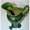 Image 2 : GREEN ART POTTERY PITCHER