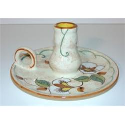 GOUDA POTTERY CHAMBER STICK