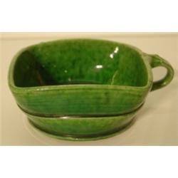 GOUDA POTTERY HANDLED DISH