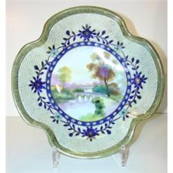 NIPPON SCENIC HAND PAINTED BOWL