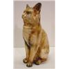 Image 1 : CHALKWARE CAT STATUETTE