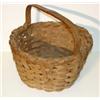 Image 1 : PRIMITIVE SPLINT OAK BASKET