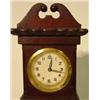 Image 3 : MINIATURE MAHOGANY GRANDFATHER CLOCK