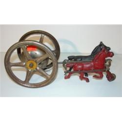 GONG BELL MFG. CO. PULL TOY