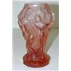 Image 1 : CZECH. FIGURAL ART GLASS VASE