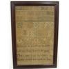 Image 1 : DATED 1891 NEEDLEWORK SAMPLER