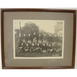 CA. 1920 NEW JERSEY FOOTBALL PHOTOGRAPH