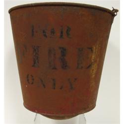 B & O RAILROAD FIRE BUCKET