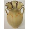 Image 2 : LARGE DOUBLE HANDLED YELLOW ART POTTERY VASE