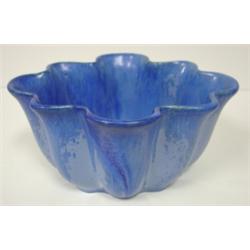 BLUE GLAZED FULPER ART POTTERY PLANTER
