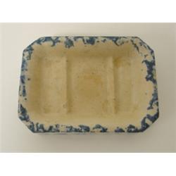 BLUE SPONGEWARE SOAP DISH