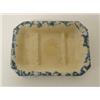Image 1 : BLUE SPONGEWARE SOAP DISH