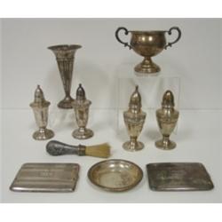 10 PC. LOT OF ASSORTED STERLING SILVER