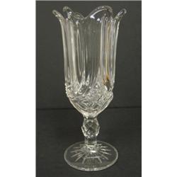 EARLY AMERICAN PATTERN GLASS CELERY DISH