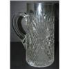 Image 1 : AMERICAN CUT GLASS TANKARD PITCHER
