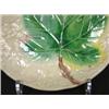 Image 2 : MAJOLICA LEAF PATTERN PLATE