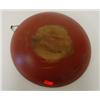 Image 3 : RED OVERPAINTED WOODEN BOWL