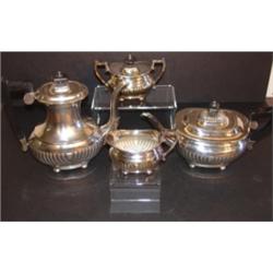 4 PC. TOWLE SILVERPLATE COFFEE SERVICE