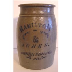 PENNSYLVANIA STONEWARE CROCK