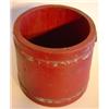 Image 2 : RED OVERPAINTED MINCE MEAT BUCKET