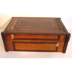 MARQUETRY INLAID LAP DESK