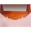 Image 3 : PINE CHIPPENDALE STYLE WALL MIRROR
