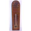 Image 1 : MASSACHUSETTS WOODEN ADV. THERMOMETER