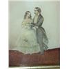 Image 2 : FRAMED LITHOGRAPH OF VICTORIAN COUPLE