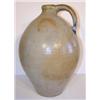 Image 1 : BLUE DECORATED STONEWARE OVOID JUG