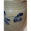 Image 4 : BLUE DECORATED STONEWARE CROCK