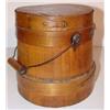 Image 1 : SMALL PRIMITIVE FIRKIN WITH HANDLE & LID