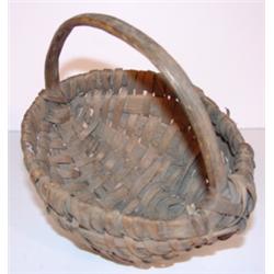 MINIATURE SPLINT OAK BASKET