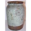 Image 1 : WHITE OVERPAINTED REDWARE CROCK