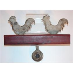 CAST IRON CHICKEN SHOOTING TARGET