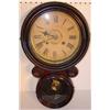 Image 1 : ROSEWOOD INGRAHAM & CO. WALL REGULATOR CLOCK