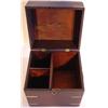 Image 4 : ENGLISH WALNUT TEA CADDY